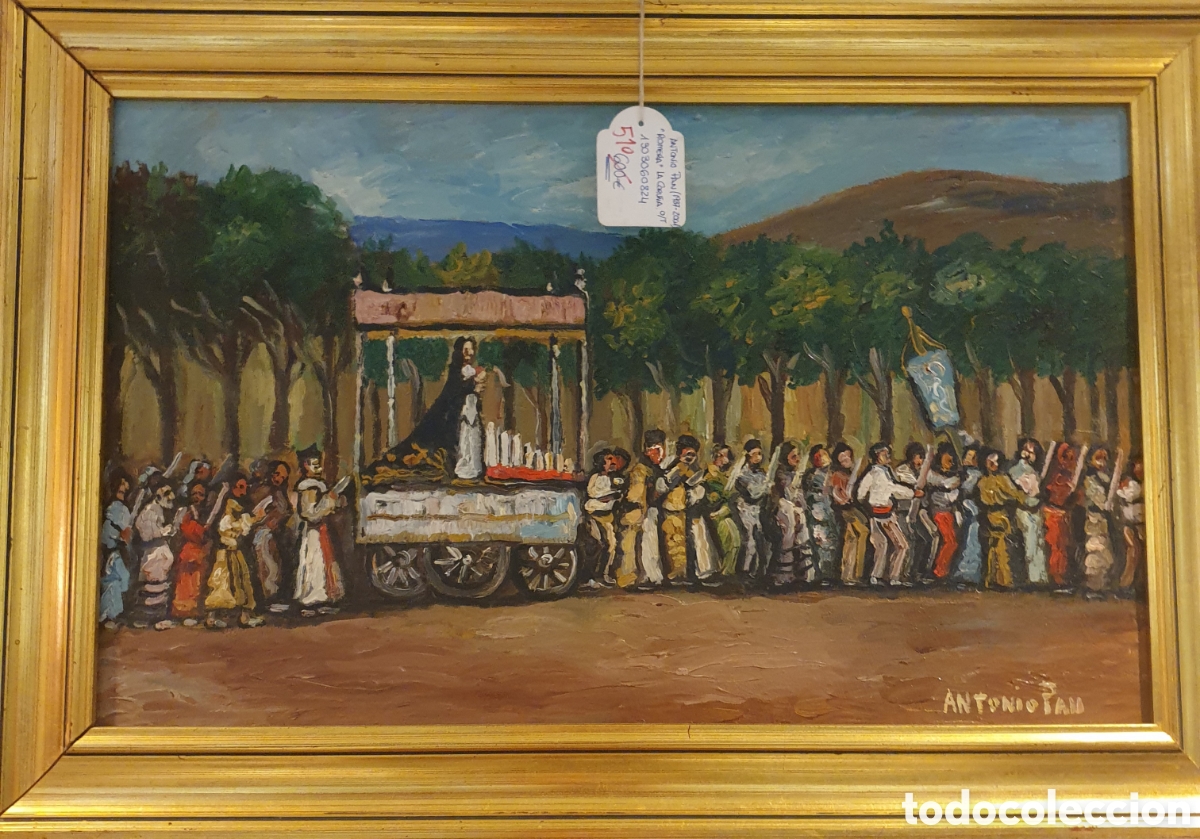 Arte: &Oacute;leo sobre lienzo Antonio Pan - Foto 1