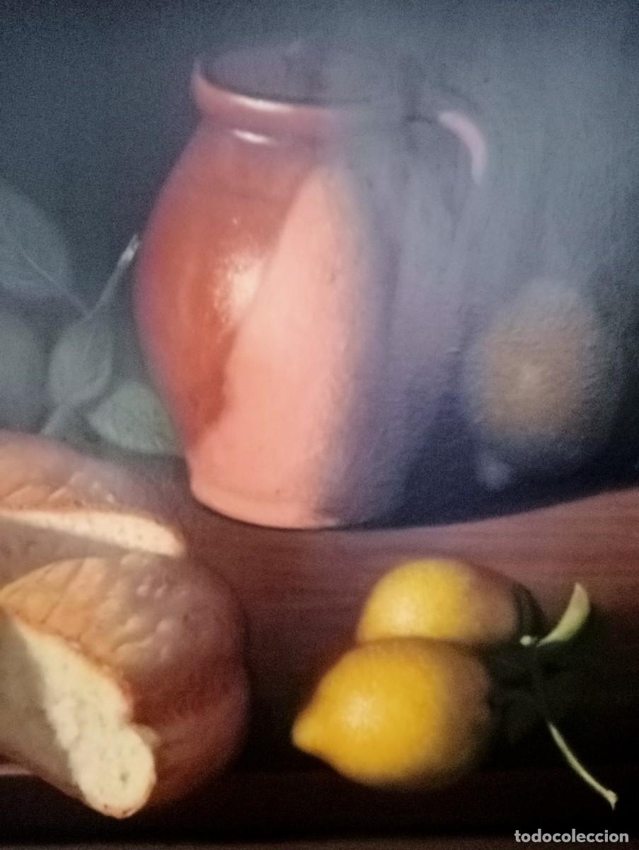 Arte: Cuadro al Oleo sobre Lienzo Firmado de Bodeg&oacute;n - Foto 2