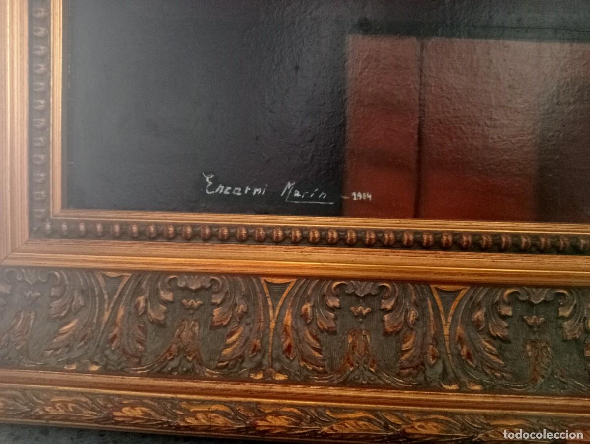 Arte: Cuadro al Oleo sobre Lienzo Firmado de Bodeg&oacute;n - Foto 3