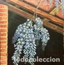 Kunst: il glicine alla finestra, pintura de Cabras Art