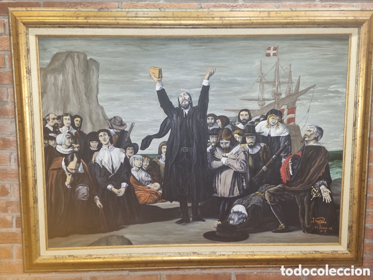 Arte: &Oacute;leo sobre Lienzo.... - Foto 1