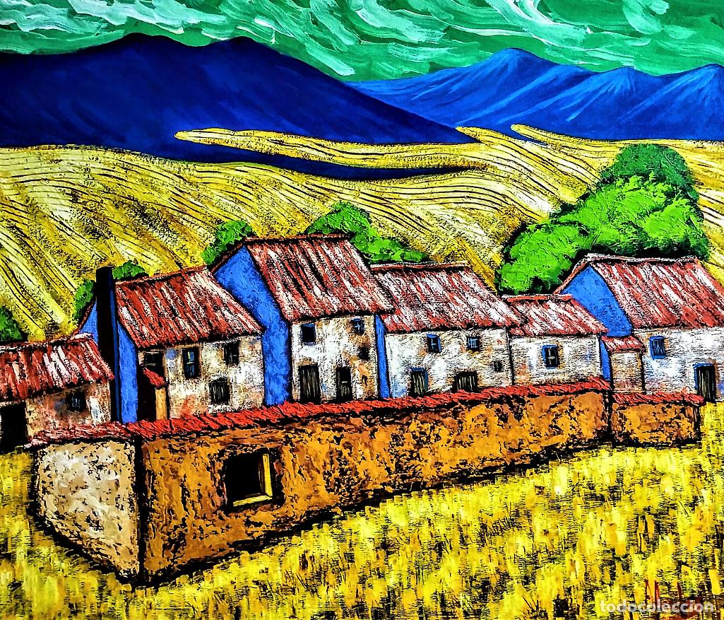 Arte: CAMPOS DE CASTILLA -ANGEL ARRIBAS - Foto 13