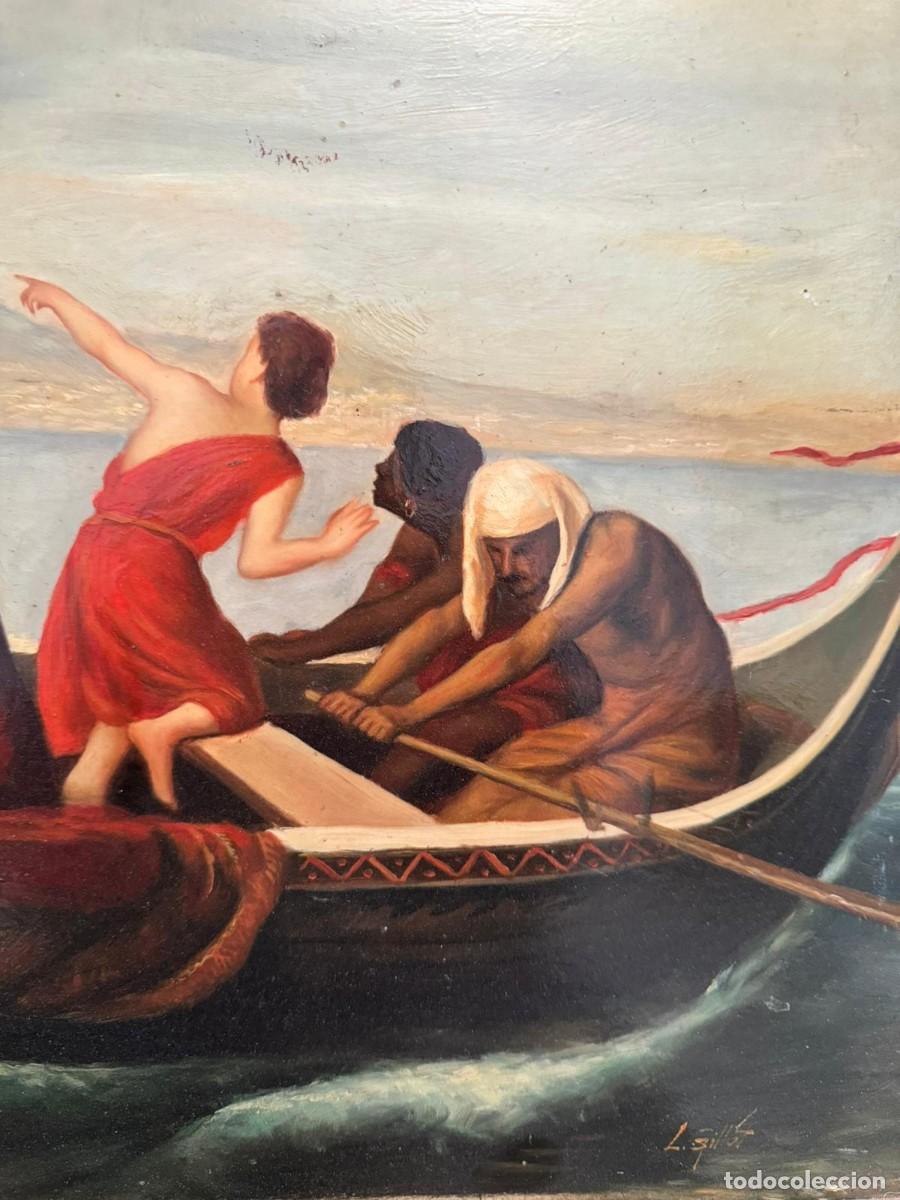 Arte: Escape de Pompeya, &oacute;leo sobre tabla. - Foto 5