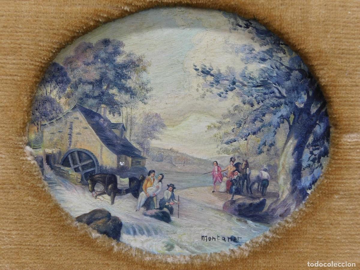 Arte: OLEO SOBRE TABLA - MONTANER - Foto 1