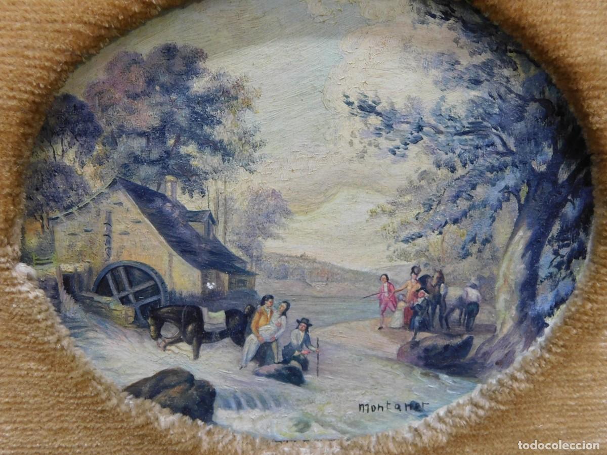 Arte: OLEO SOBRE TABLA - MONTANER - Foto 2