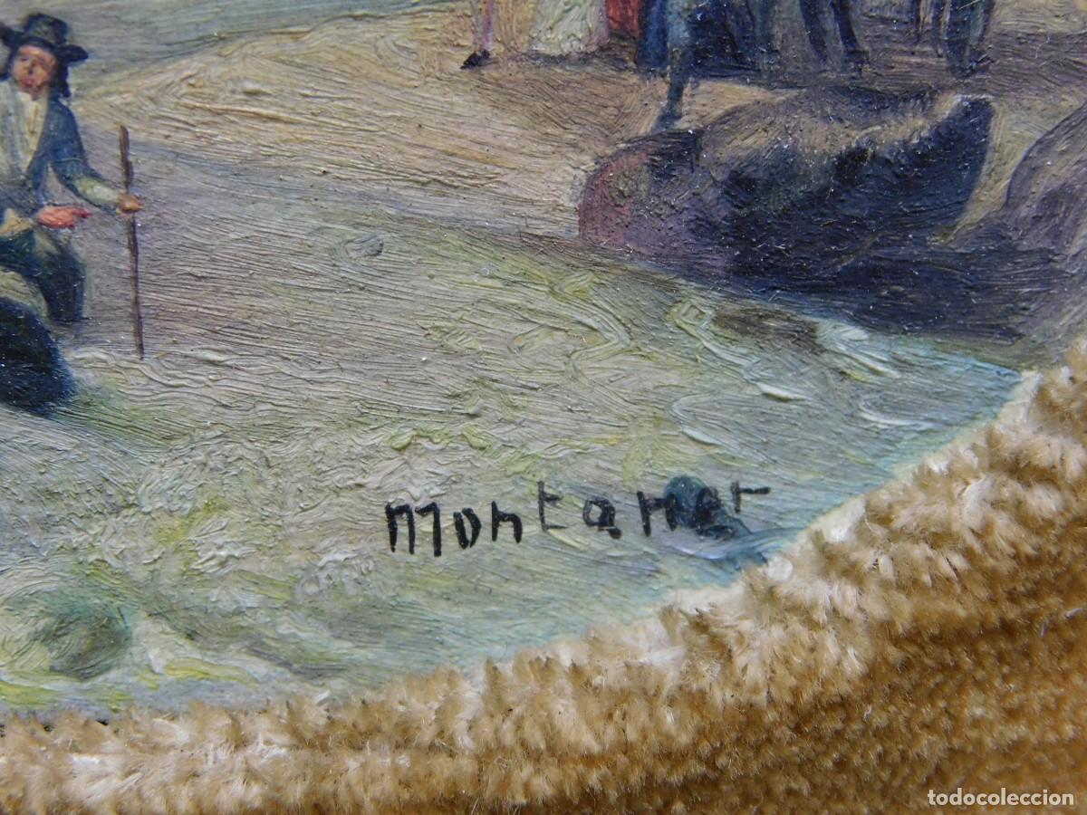Arte: OLEO SOBRE TABLA - MONTANER - Foto 3