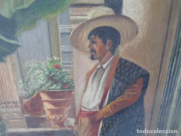 Arte: CUADRO COLONIAL C. RODRIGUEZ, A&Ntilde;O 1913 - Foto 13