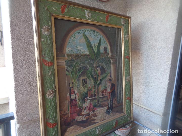 Arte: CUADRO COLONIAL C. RODRIGUEZ, A&Ntilde;O 1913 - Foto 14