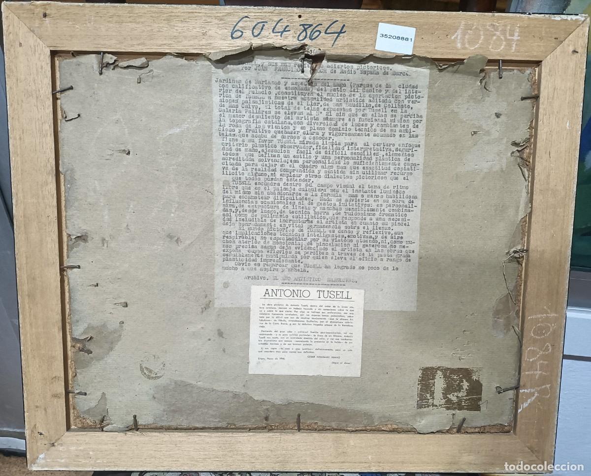 Arte: Antoni Tusell. Sin t&iacute;tulo. &Oacute;leo sobre tabla - Foto 5