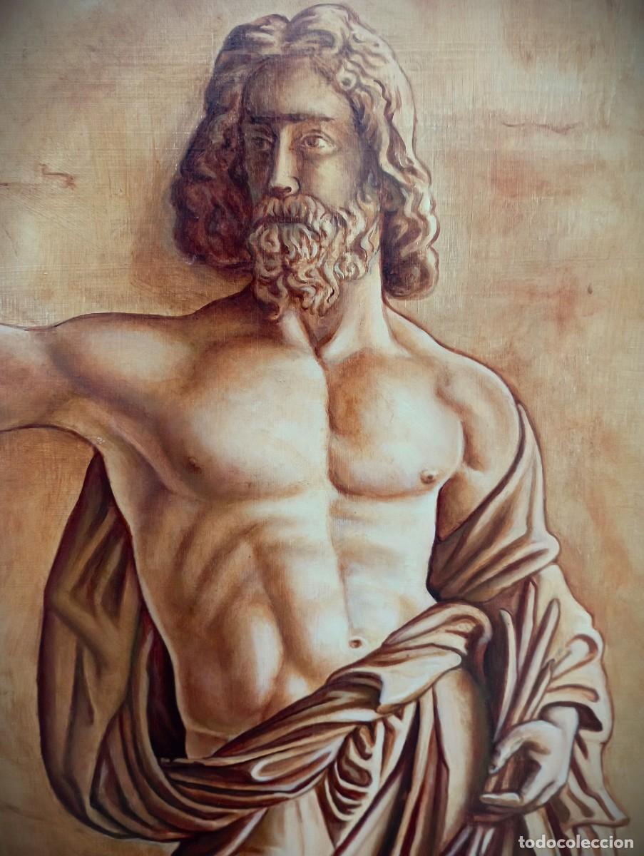 Arte: Pintura del dios J&uacute;piter . &Oacute;leo. - Foto 3