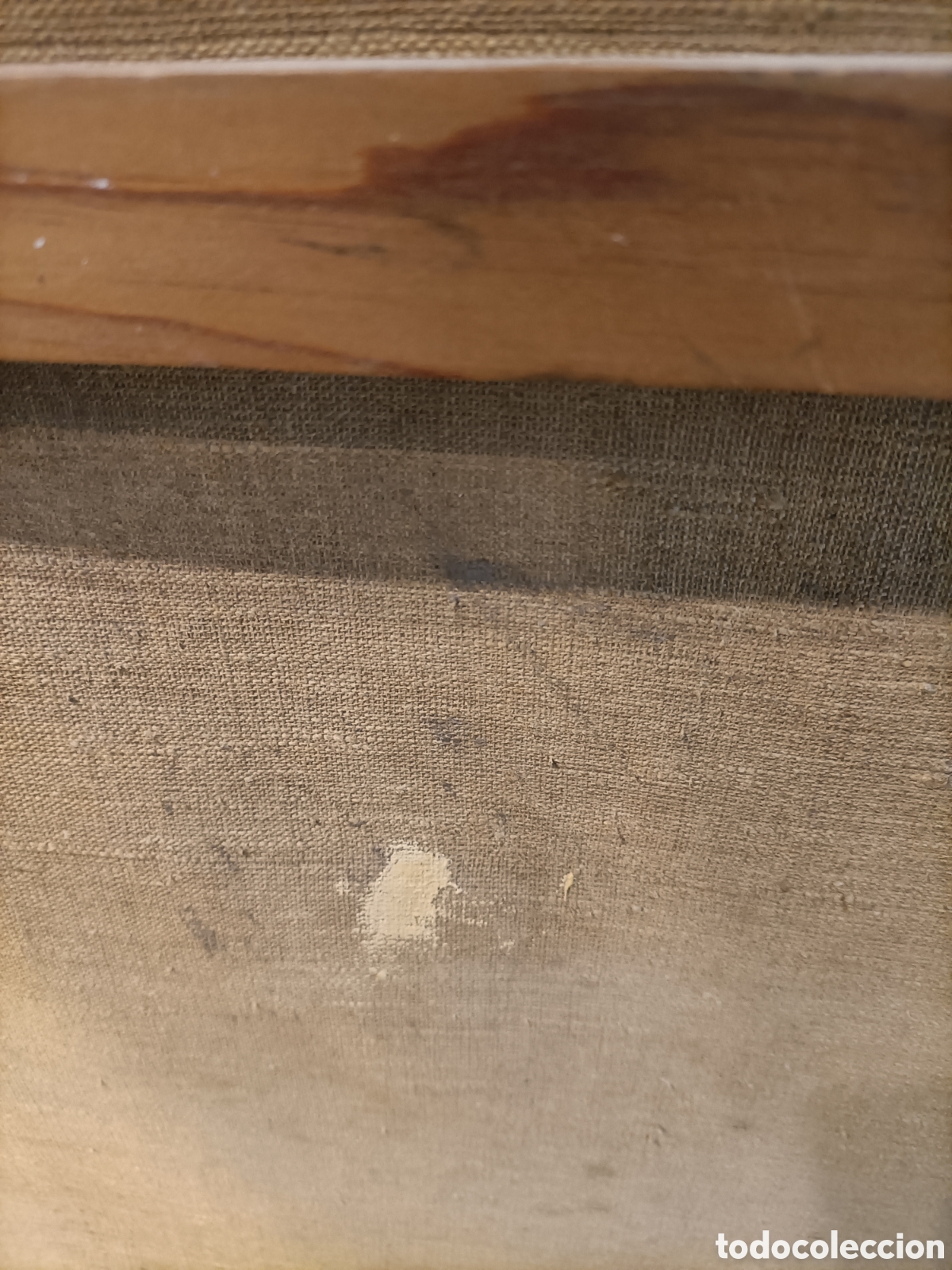 Arte: Oleo sobre lienzo de Inmaculada, primer cuarto del XIX. - Foto 10