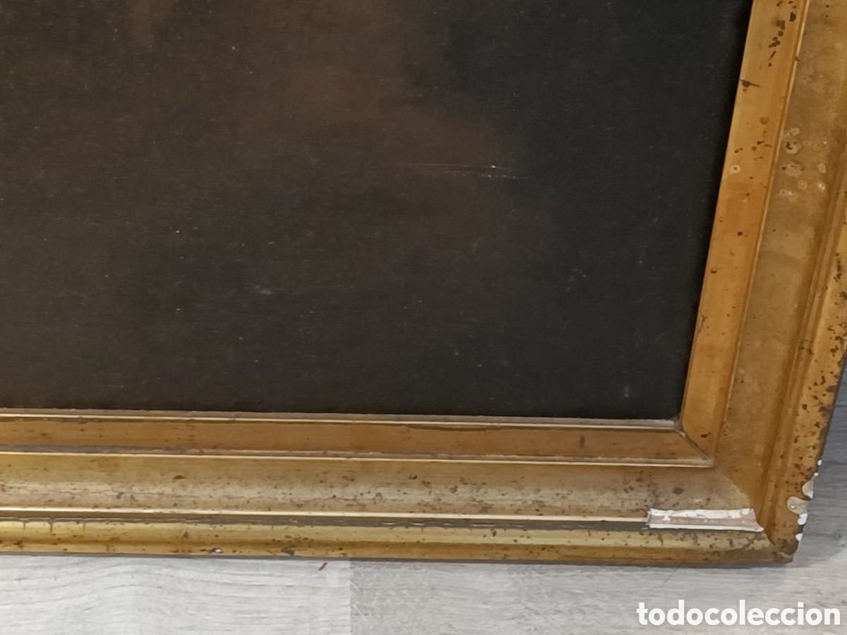Arte: Oleo sobre lienzo de Inmaculada, primer cuarto del XIX. - Foto 15