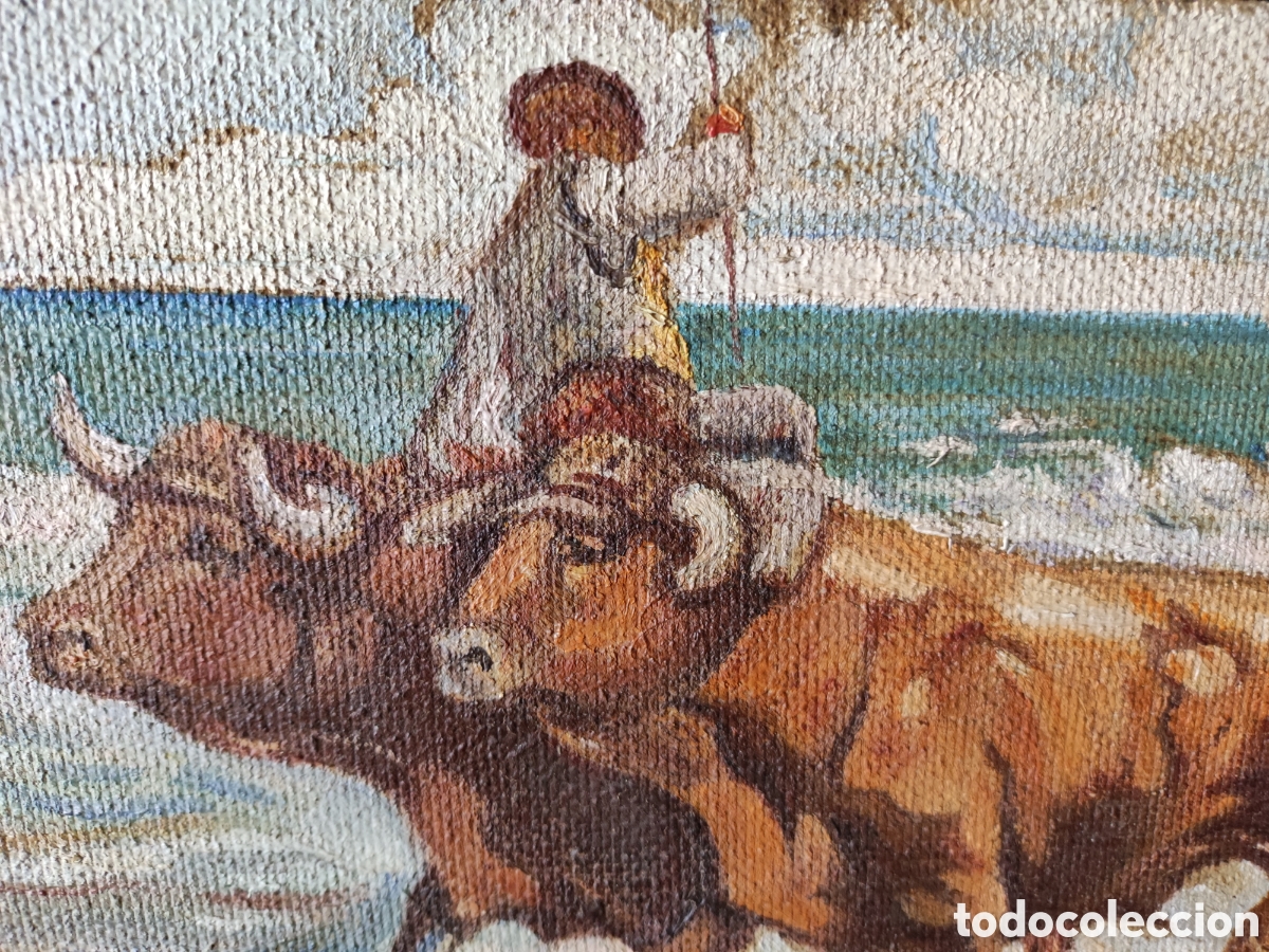 Arte: Bueyes pintura - Foto 2