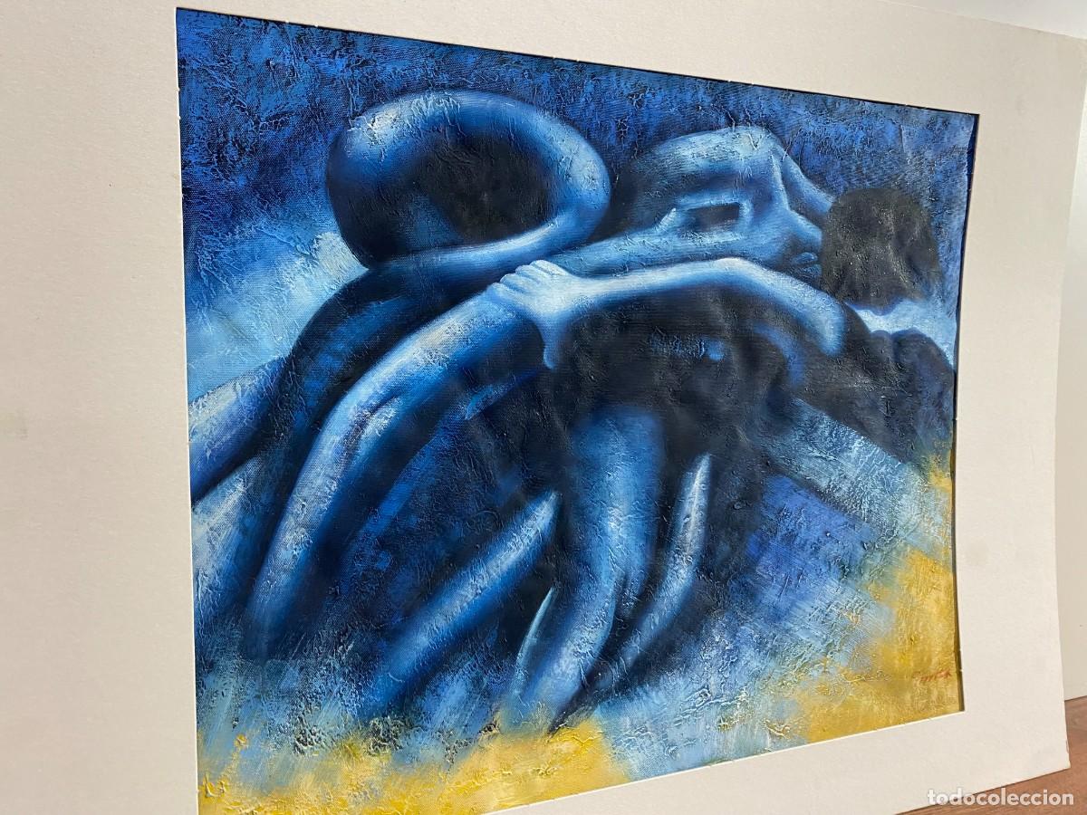 Arte: OLEO SOBRE OLEO SOBRE LIENZO &rdquo;LOVERS&rdquo; - Foto 2