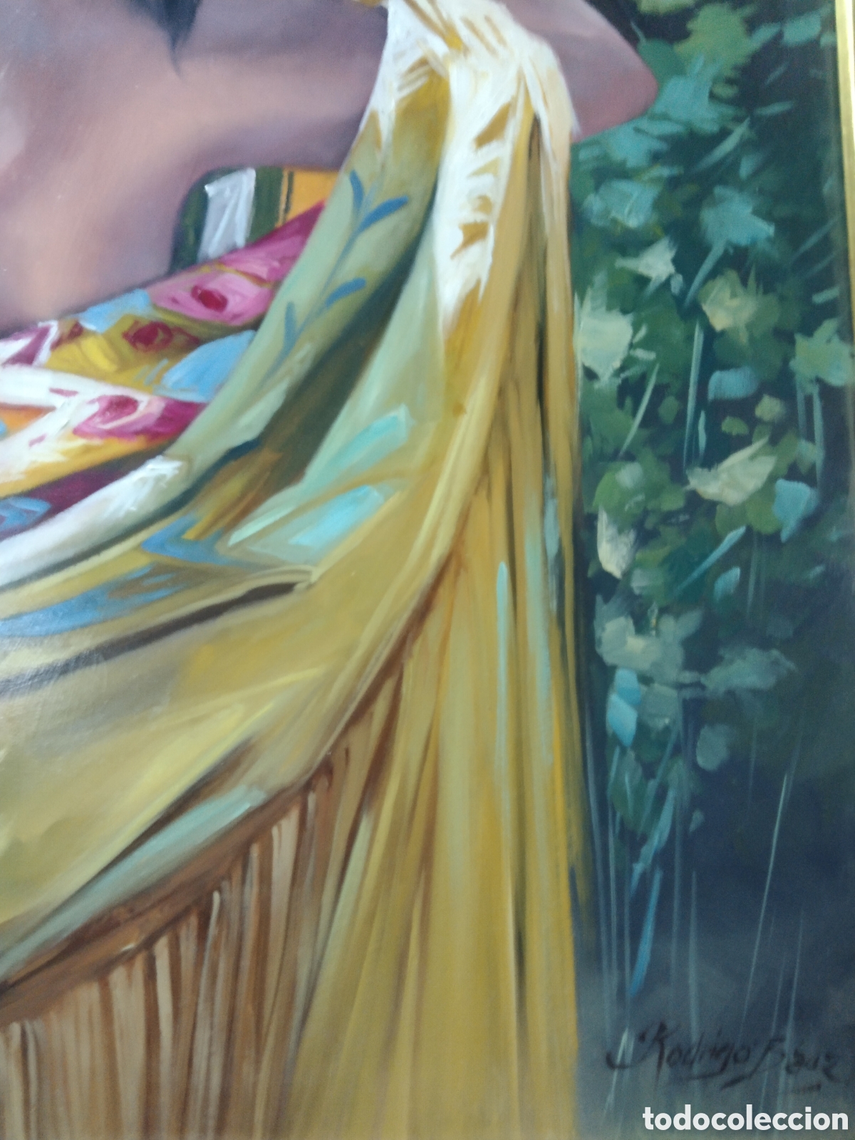 Arte: Oleo sobre tabla alto88 x 68ancho - Foto 3