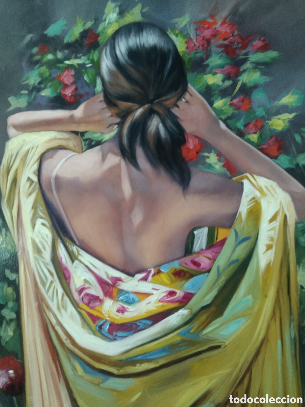 Arte: Oleo sobre tabla alto88 x 68ancho - Foto 4