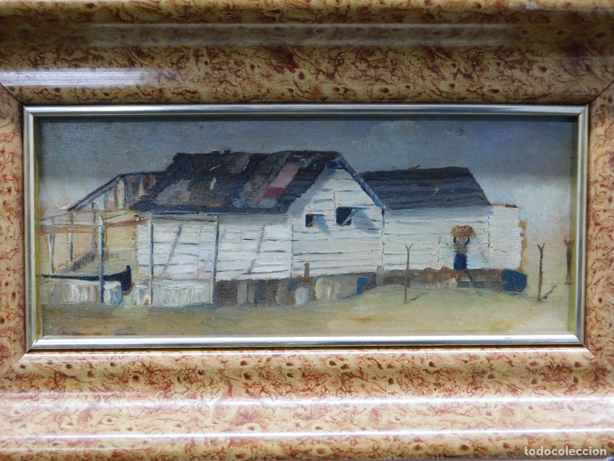 Arte: OLEO SOBRE TABLA PAISAJE - Foto 1