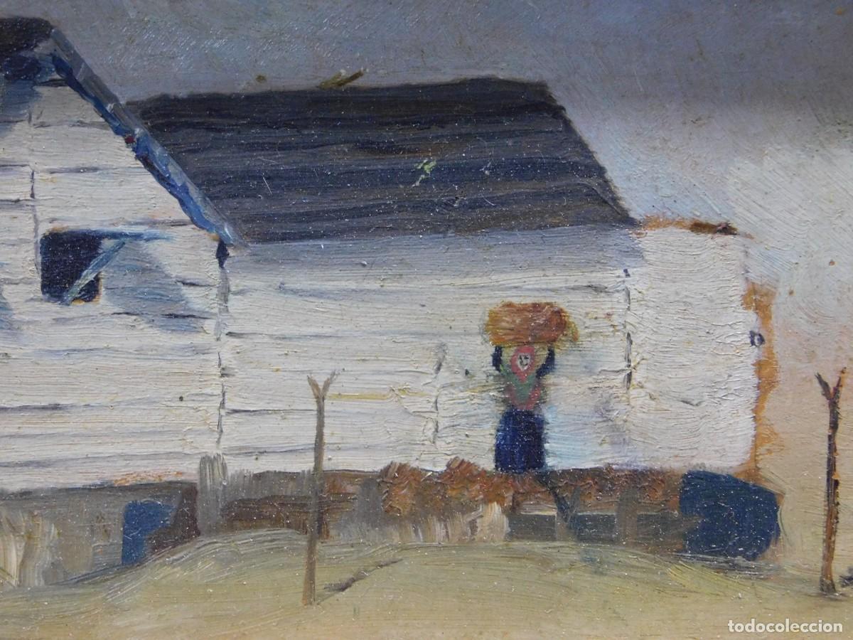 Arte: OLEO SOBRE TABLA PAISAJE - Foto 4