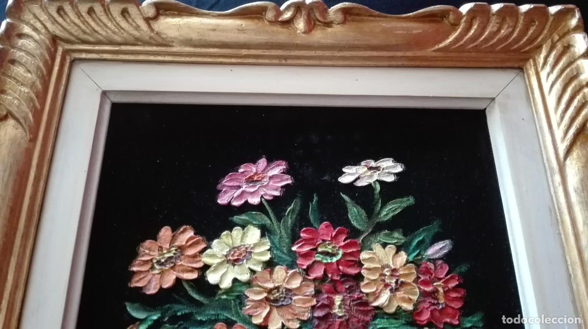 Arte: CUADRO DE OLEO SOBRE TERCIOPELO DE ROBERT GIOVANI - Foto 2