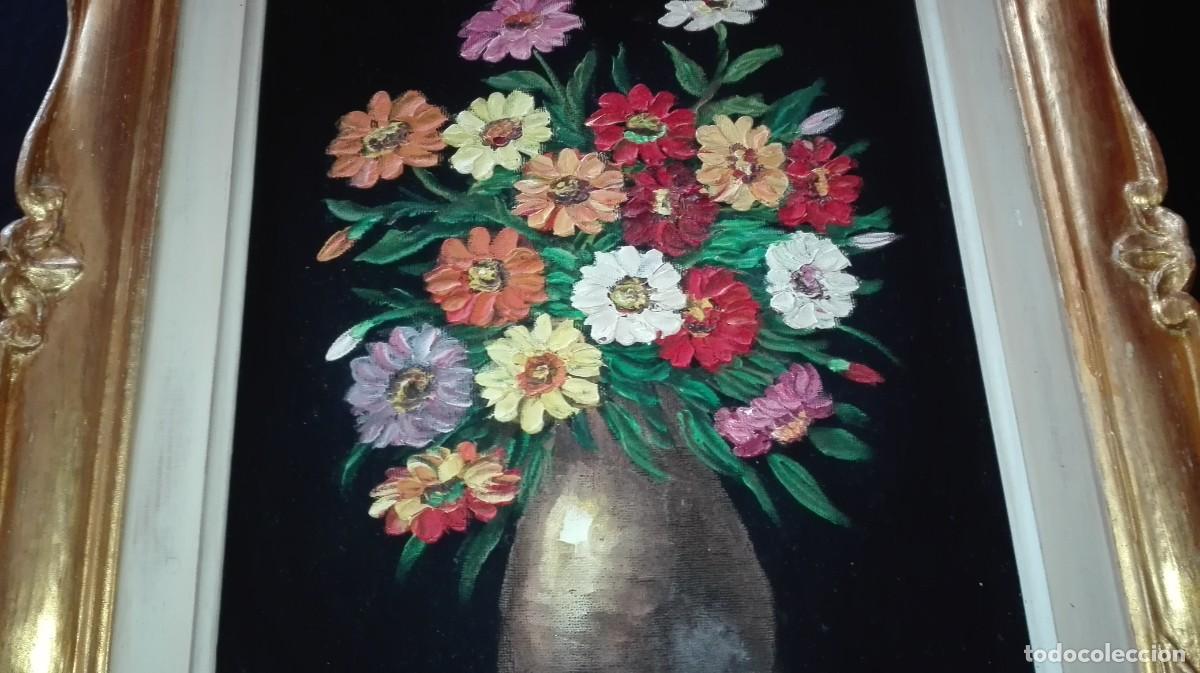 Arte: CUADRO DE OLEO SOBRE TERCIOPELO DE ROBERT GIOVANI - Foto 9