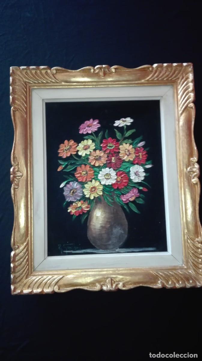 Arte: CUADRO DE OLEO SOBRE TERCIOPELO DE ROBERT GIOVANI - Foto 11