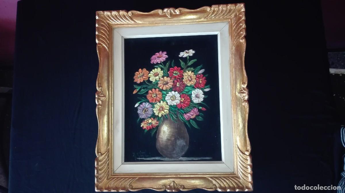 Arte: CUADRO DE OLEO SOBRE TERCIOPELO DE ROBERT GIOVANI - Foto 25