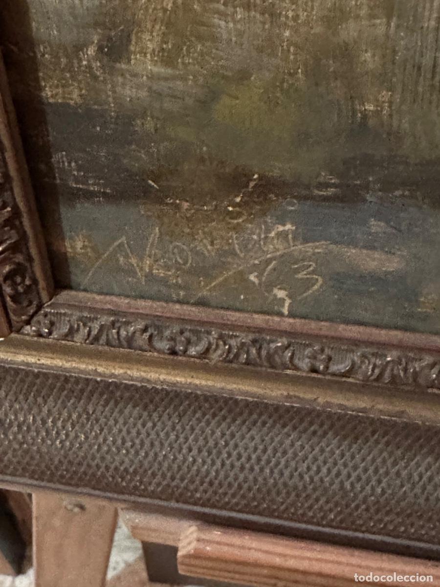 Arte: Precioso oleo sobre tabla - Foto 5