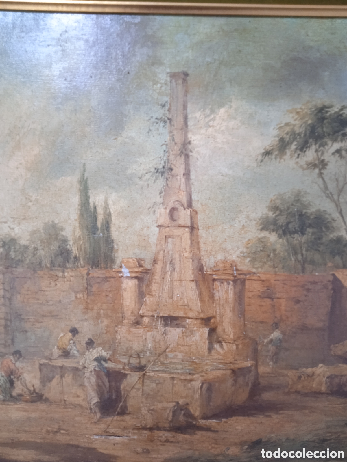 Arte: Bonito cuadro antiguo - Foto 2