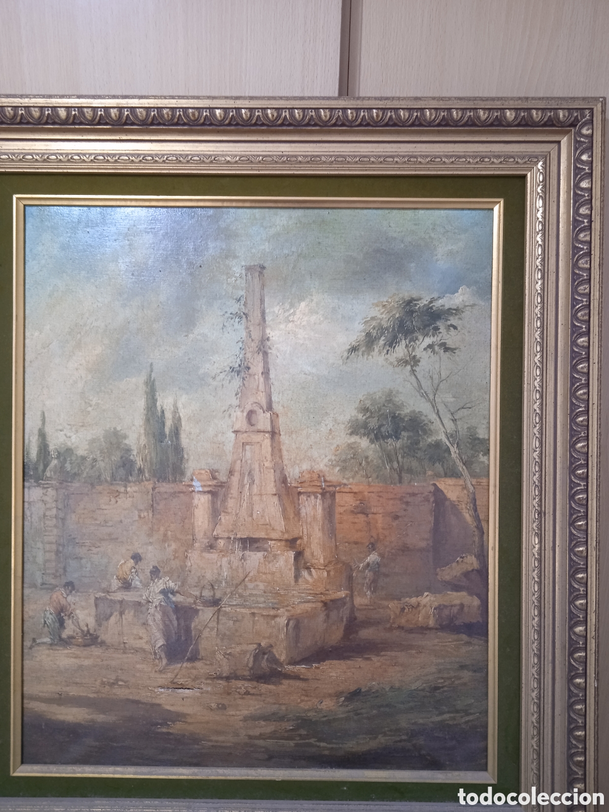 Arte: Bonito cuadro antiguo - Foto 3