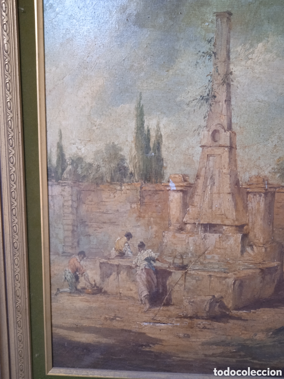 Arte: Bonito cuadro antiguo - Foto 1