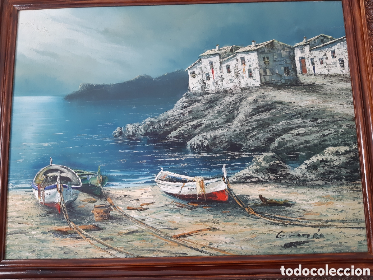 Arte: Obra Jorge Cerd&aacute; Giron&eacute;s, &oacute;leo sobre lienzo - Foto 1