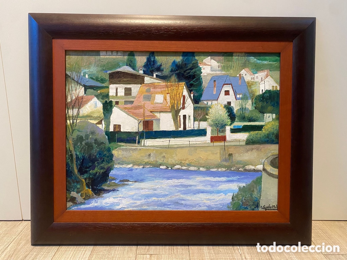 Arte: &Oacute;leo original de Aguilar Mor&eacute; - Foto 1