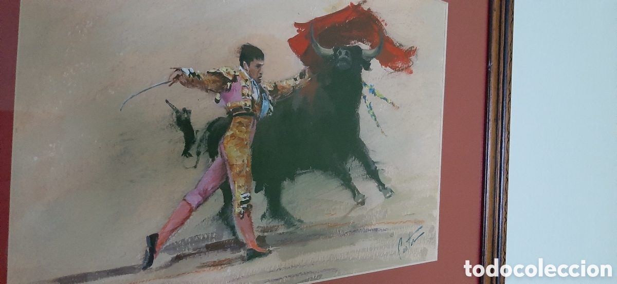 Arte: Pase de pecho . Enrique Pastor. - Foto 3