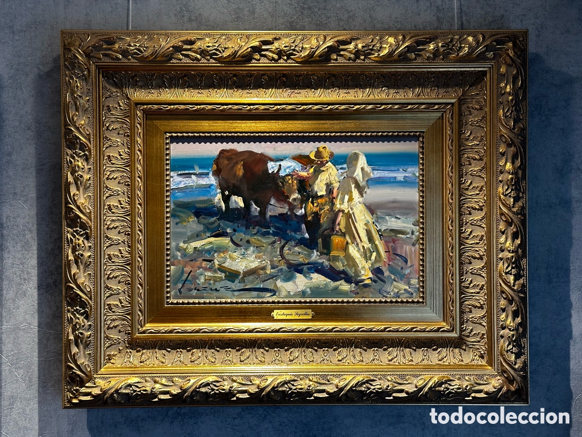 Arte: Eustaquio Segrelles. Los bueyes. - Foto 2