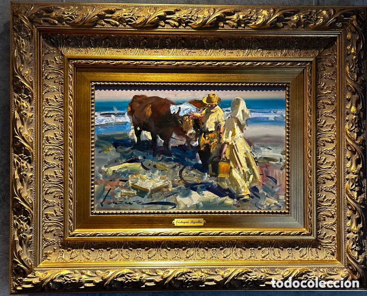 Arte: Eustaquio Segrelles. Los bueyes. - Foto 3