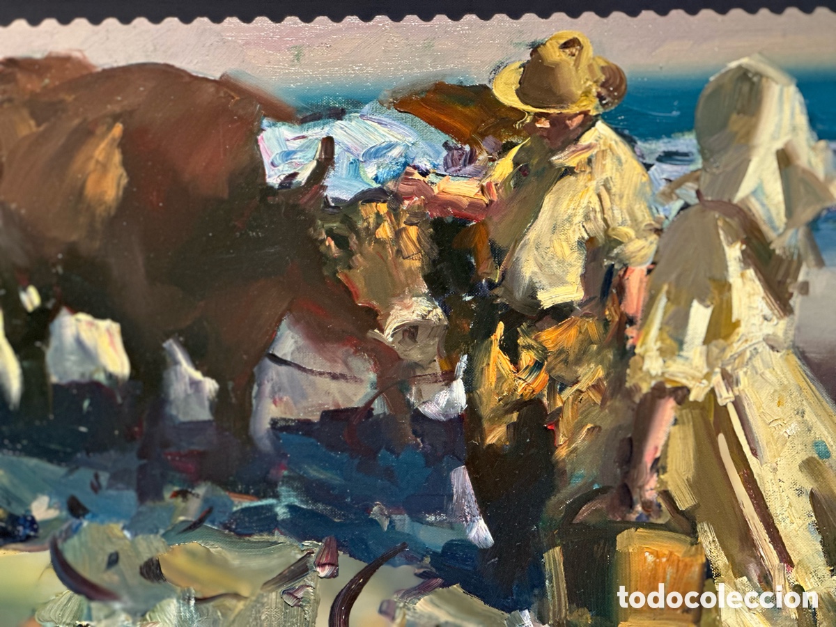 Arte: Eustaquio Segrelles. Los bueyes. - Foto 4