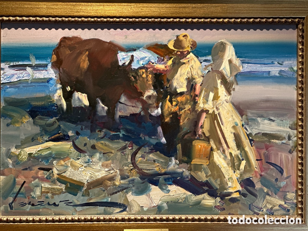 Arte: Eustaquio Segrelles. Los bueyes. - Foto 8