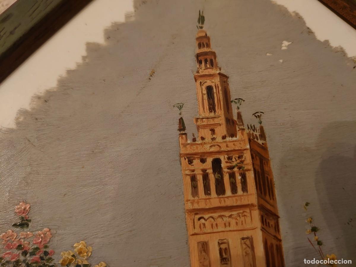 Arte: OLEO AZULEJO SEVILLA LA GIRALDA - Foto 5