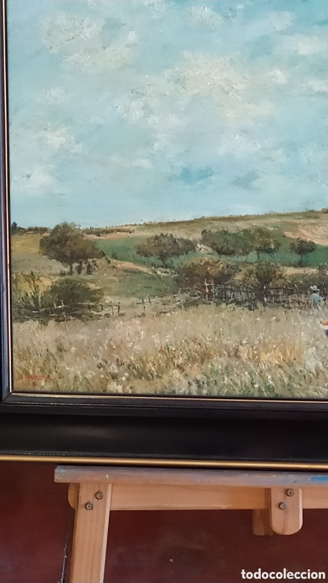 Arte: CUADRO DE PAISAJE AL OLEO - Foto 5