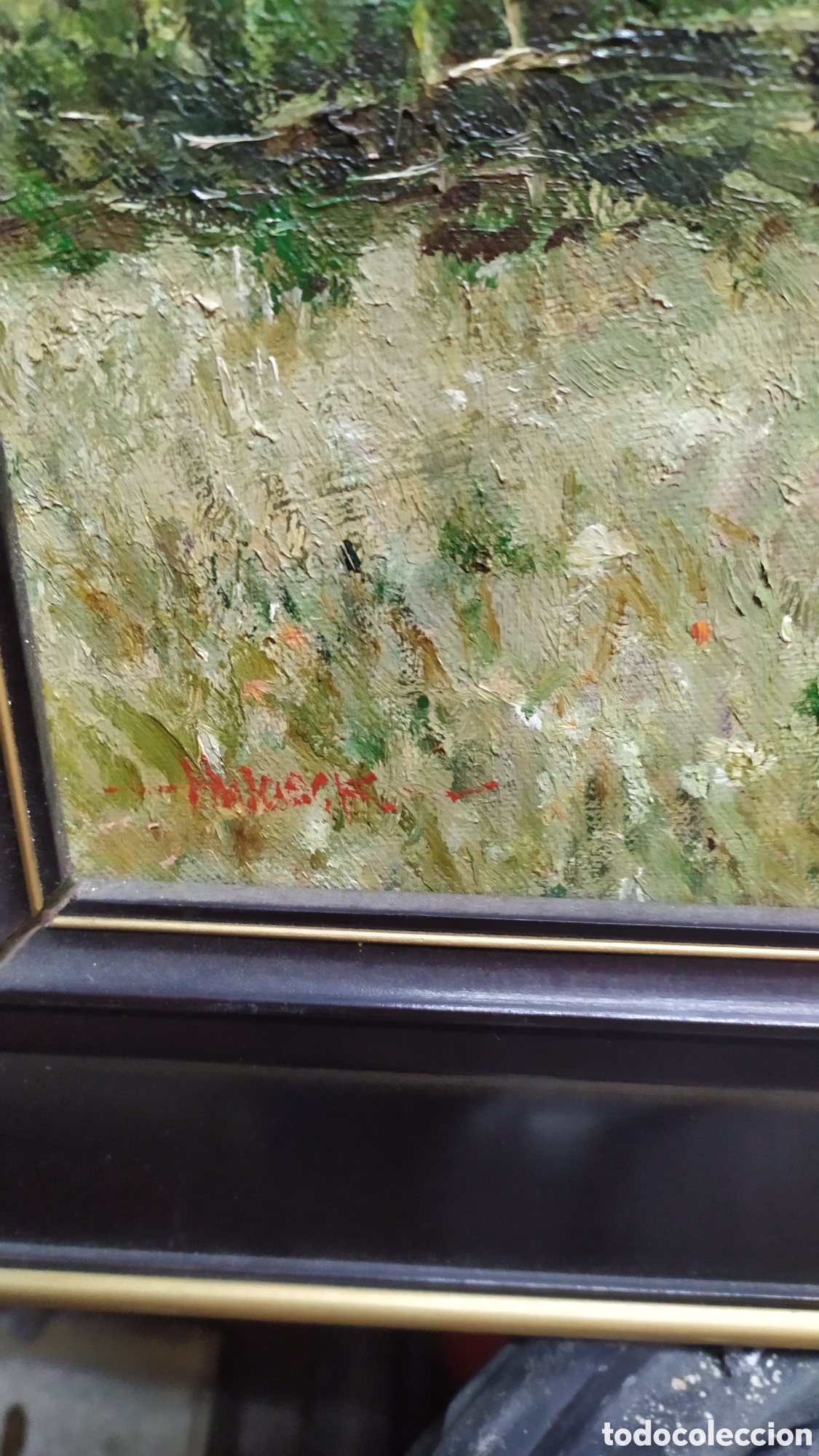 Arte: CUADRO DE PAISAJE AL OLEO - Foto 9