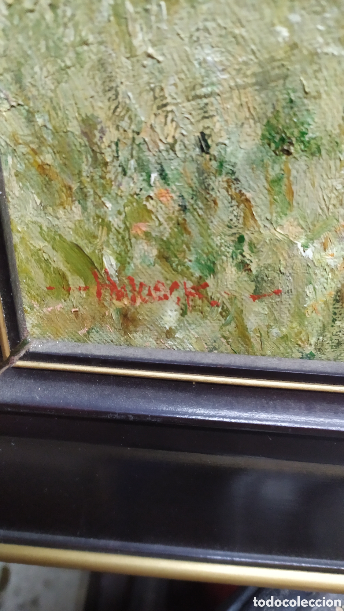 Arte: CUADRO DE PAISAJE AL OLEO - Foto 10