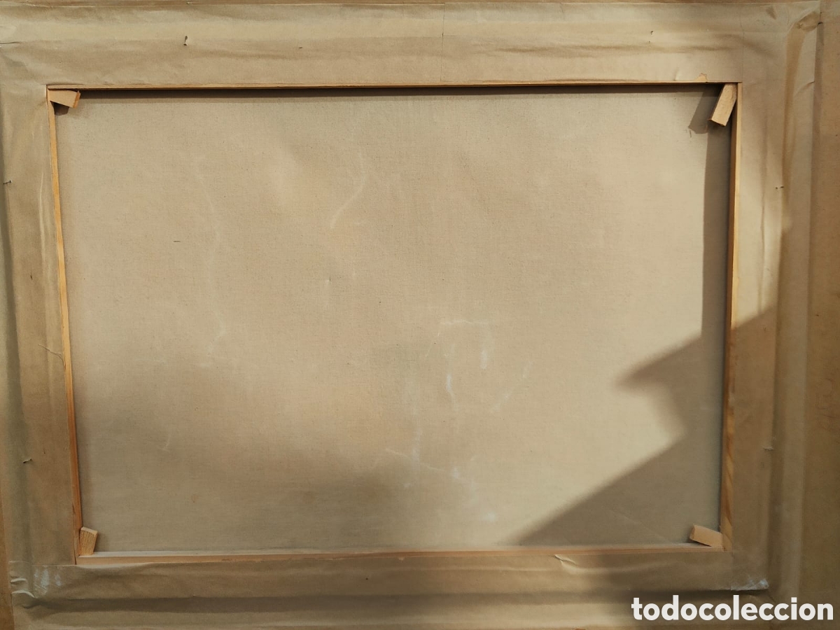 Arte: Bodeg&oacute;n, &oacute;leo sobre lienzo. Anselmo Ceballos. - Foto 6