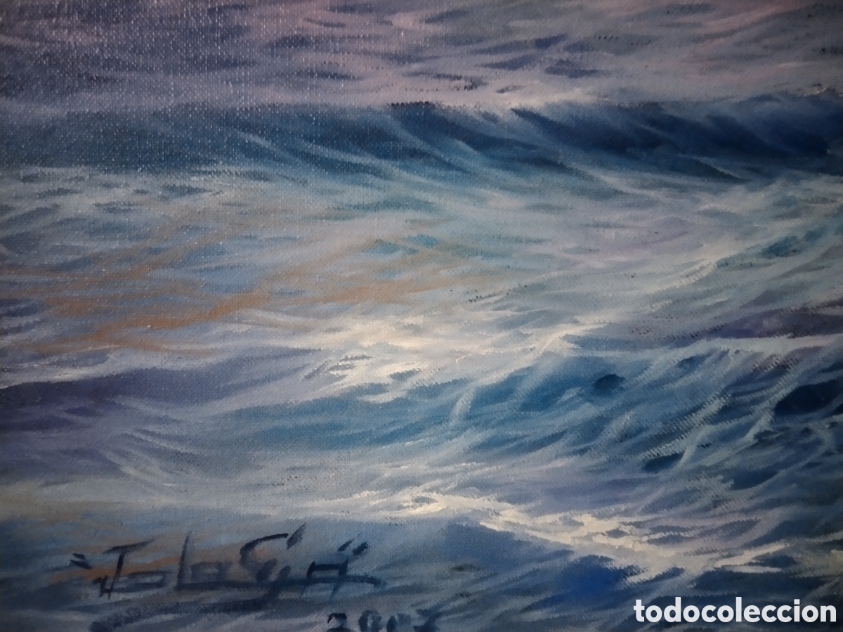Arte: Oleo sobre lienzo 54 ancho 73 - Foto 2