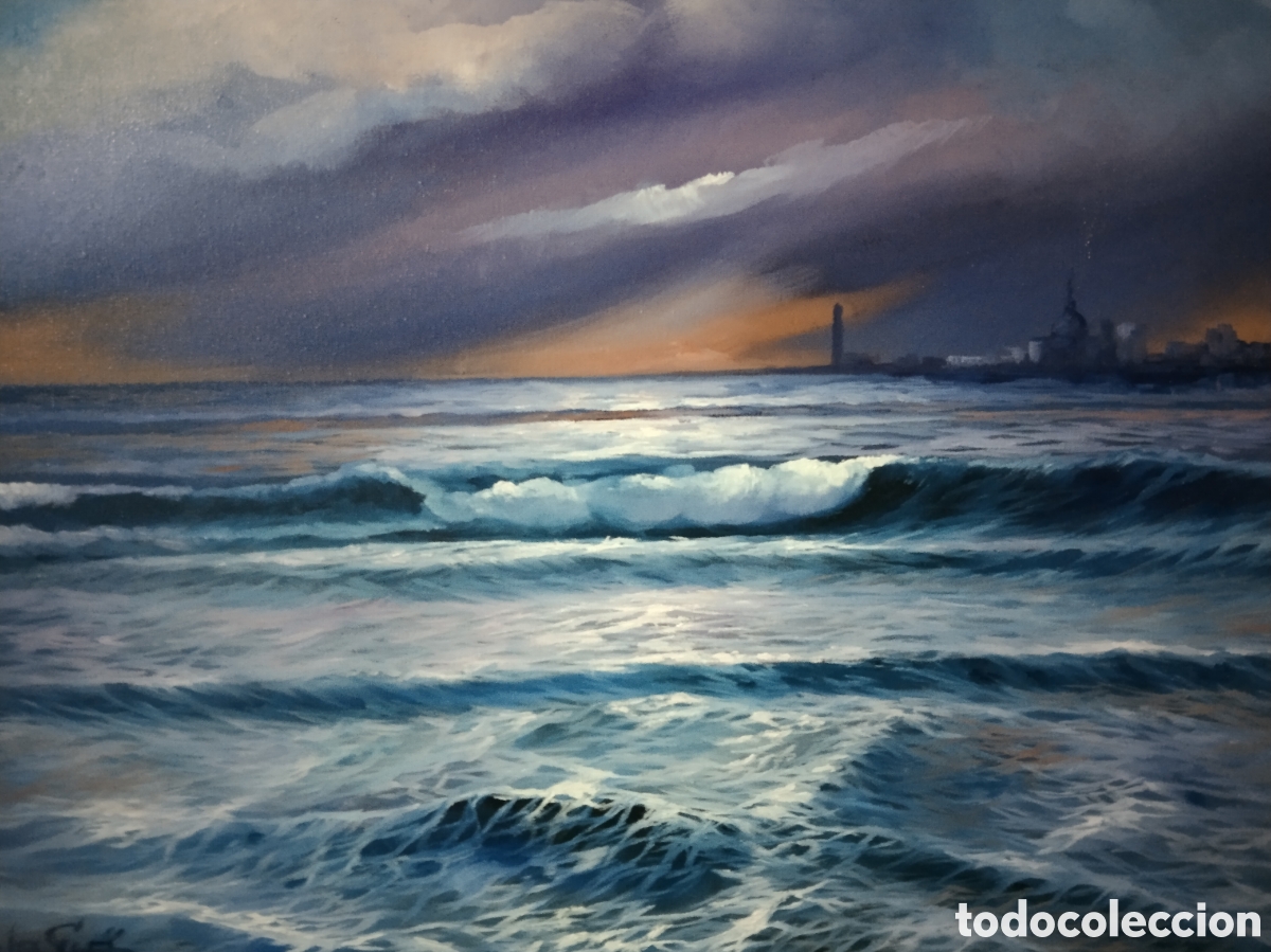 Arte: Oleo sobre lienzo 54 ancho 73 - Foto 4