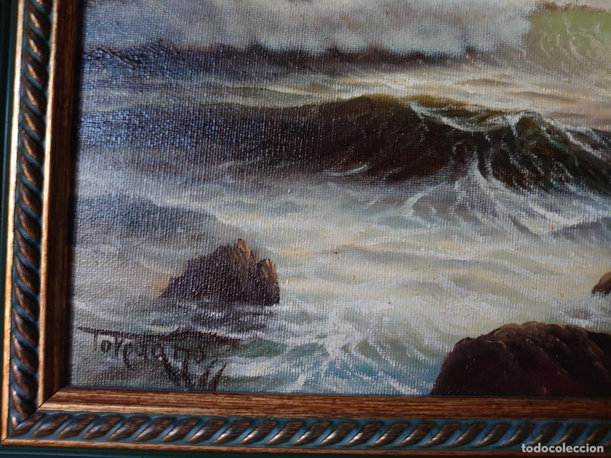 Arte: OLEO LIENZO LA MARINA FRANCISCO TOLEDANO - Foto 3