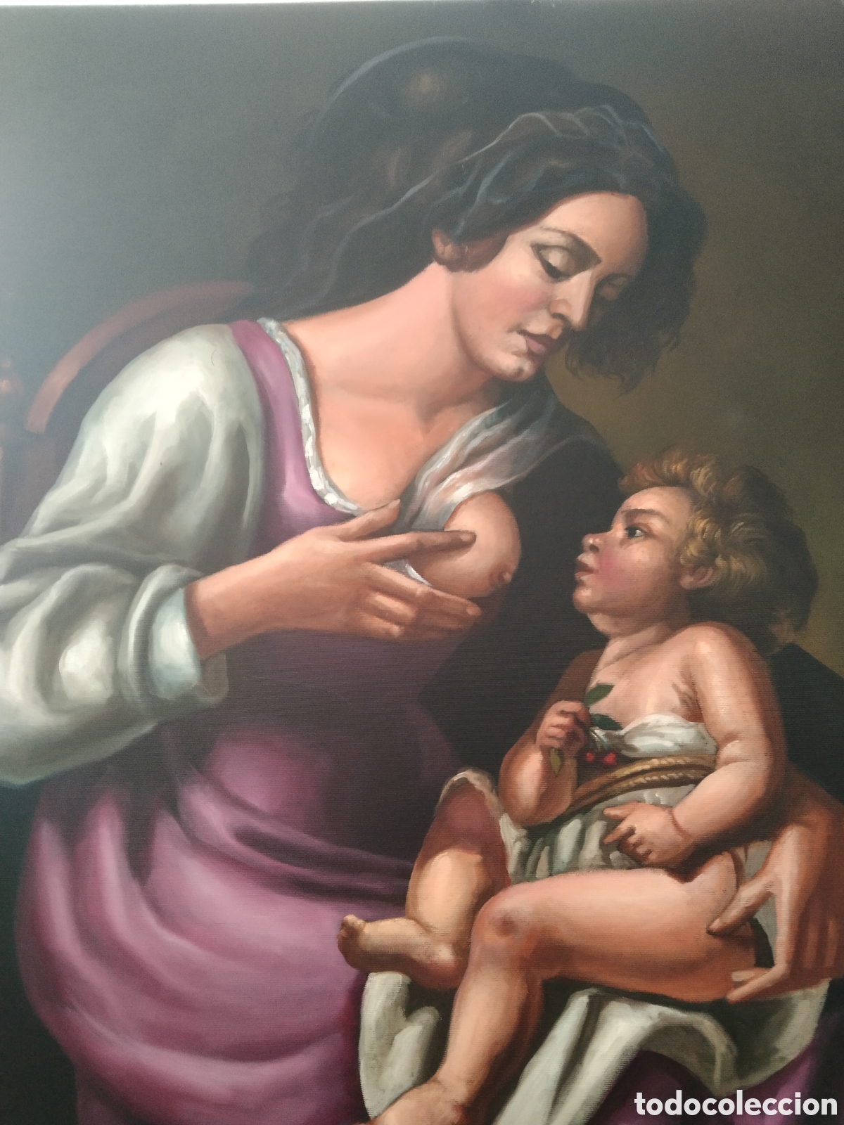 Arte: Oleo sobre lienzo 1mtrox 81 - Foto 3