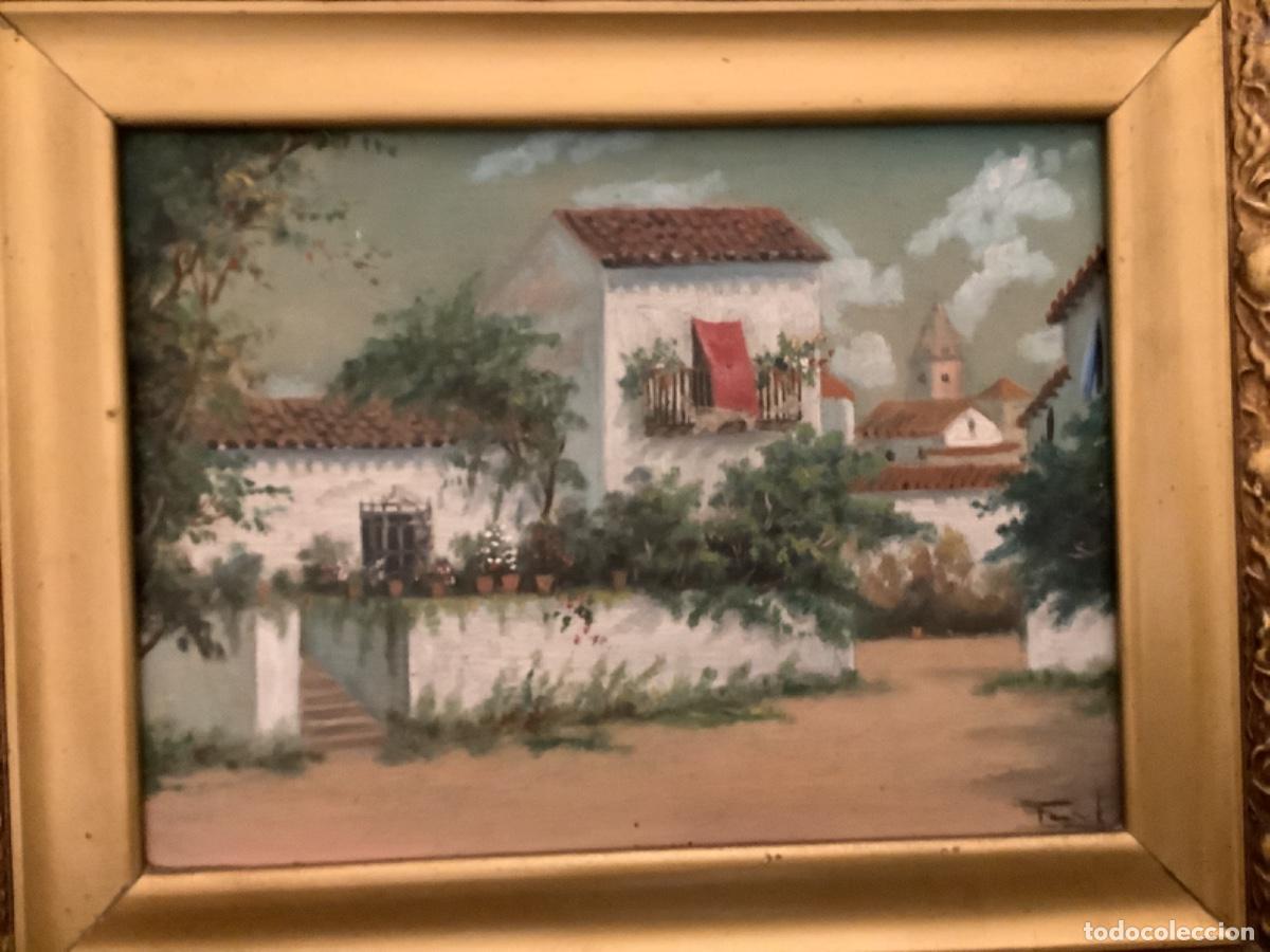 Arte: CUADRO PAISAJE FIRMADO