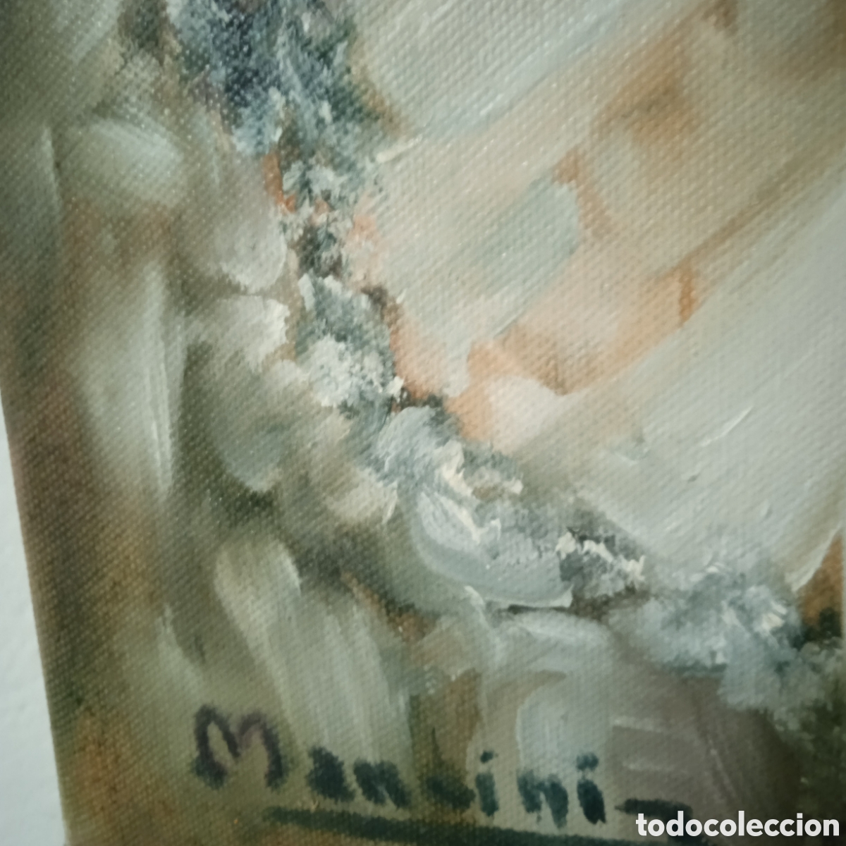 Arte: &Oacute;leo firmado mancini - Foto 3