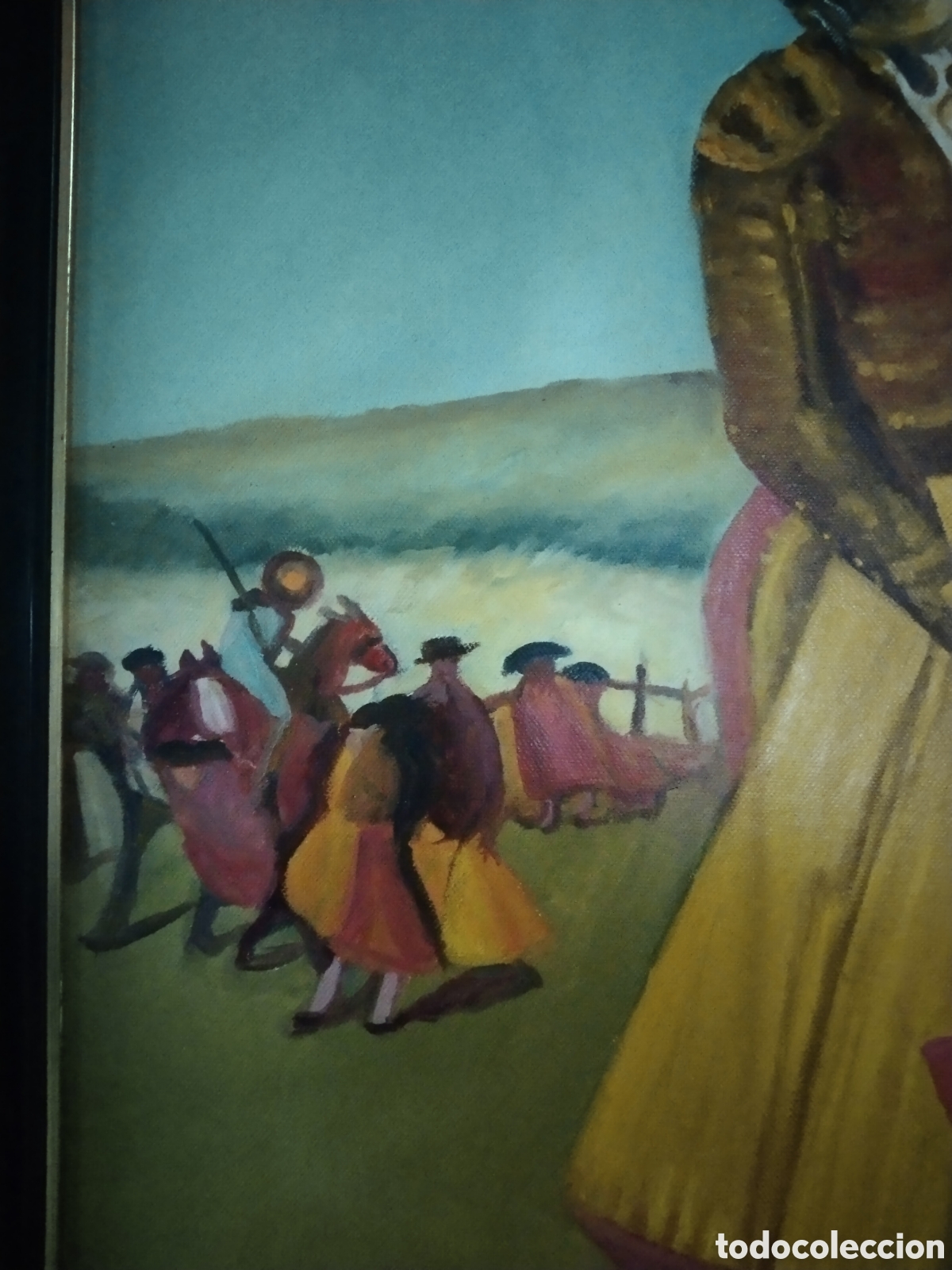 Arte: Alto 79 x 59 ol&eacute; sobre lien - Foto 5