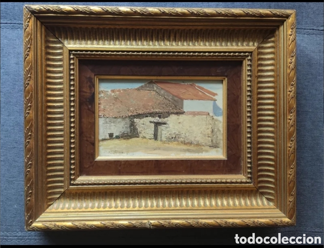 Arte: &Oacute;LEO SOBRE TABLA. R. RODRIGO. - Foto 1